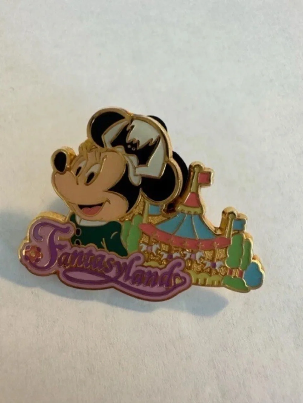 Minnie Mouse Fantasyland Attraction Tokyo Halloween Minnie, mouse Disney Pin